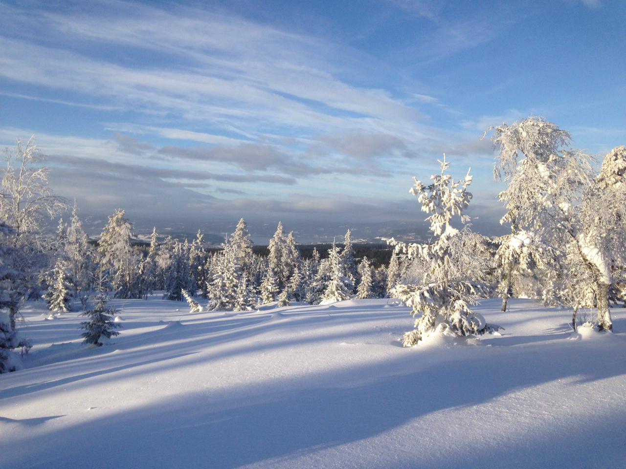 03.02.14. Fra utsikten på Sveraløypa